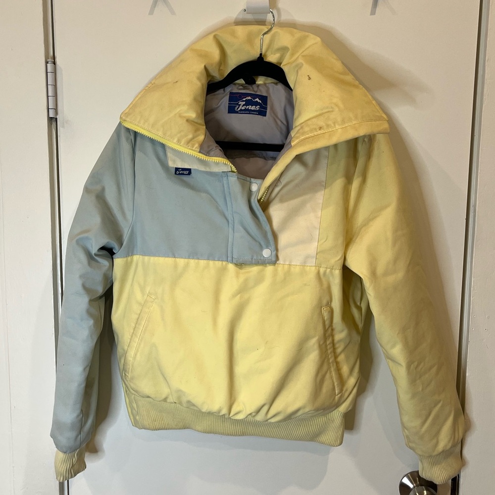 Vintage 80s Two-Tone pullover jacket
